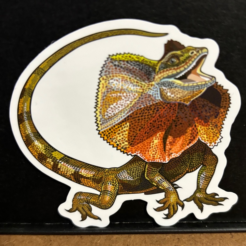 LIZARD DINOSUAR STICKER